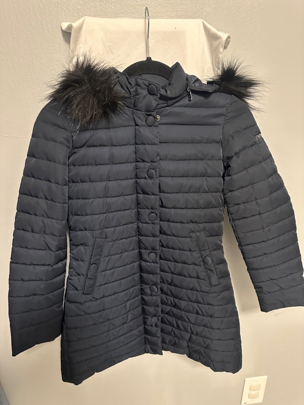 Emporio Armani Black Quilted Jacket